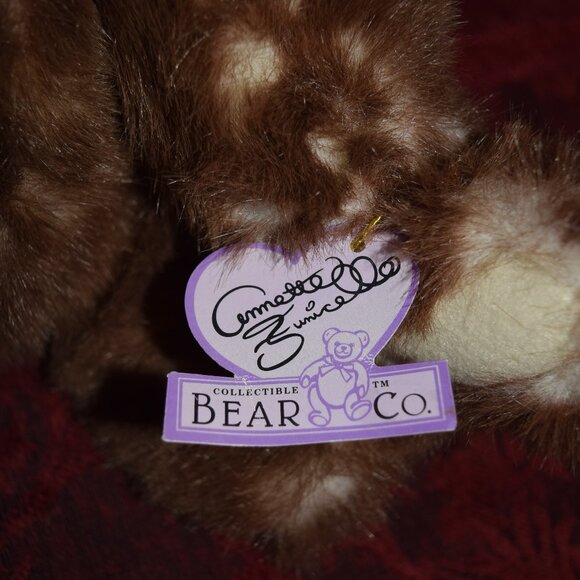 Annette Funicello Coco Bear ~15 inches tall.Vintage with certificate like New - Picture 5 of 8